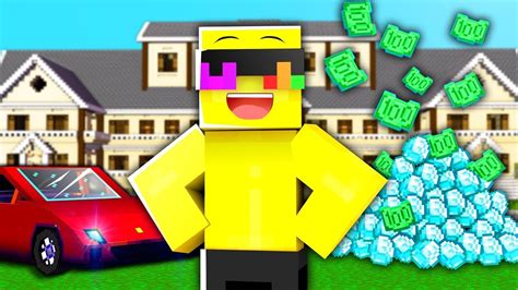 Becoming A MILLIONAIRE In Minecraft! - YouTube