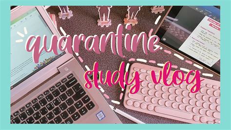 Productive Study Vlog | Study With Me - YouTube