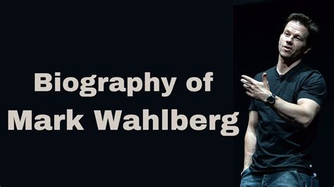 Biography of Mark Wahlberg - Prime Flix