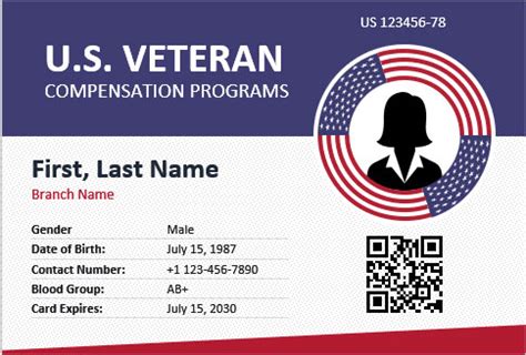 Download Free Veteran ID Card Templates for MS Word