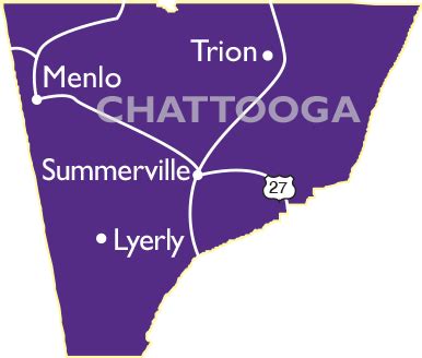 Northwest Georgia JDA - Our Communities - Chattooga County