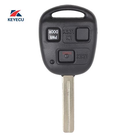 KEYECU Pair Replacement Remote Car Key Fob 3 Button for Lexus RX330 2004 2006, RX350 2007 2009 ...