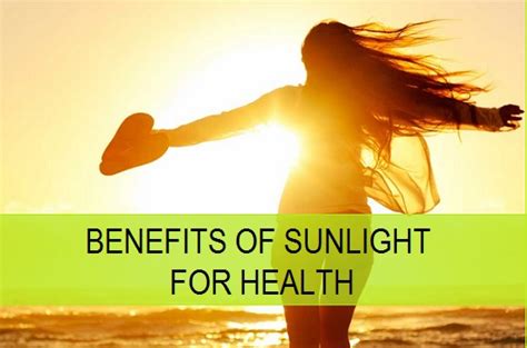 Health Benefits of Sunlight and Sun Exposure