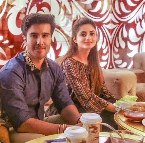 Sajal Ali & Feroze Khan Having Lunch Together - Arts & Entertainment Images & Photos