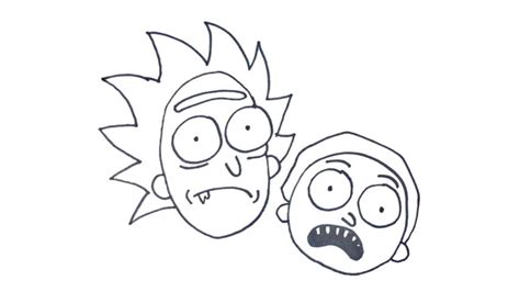 Rick And Morty Drawing at PaintingValley.com | Explore collection of Rick And Morty Drawing