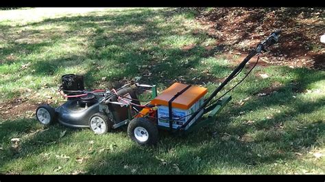 Diy electric Mower/Power wheelbarrow. Video 1 - YouTube