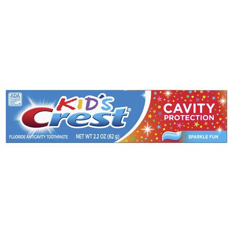 Crest Kid's Cavity Protection Toothpaste, Sparkle Fun - Ingredients ...