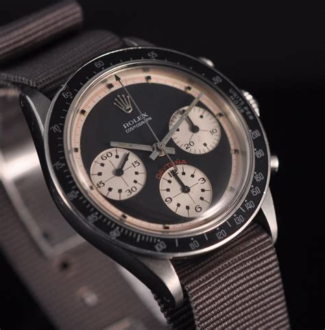 Rolex Daytona Paul Newman ref. 6241, acier, bon état, vers 1969