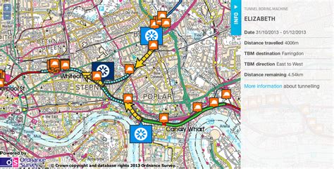 Crossrail Tunnelling Update | Mapping London