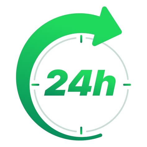 Free Vector | 24 Hour Timer Clock