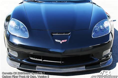 FA-208426 C6 Corvette Z06 APR Version II Front Splitter-Corvette ZR1 ...