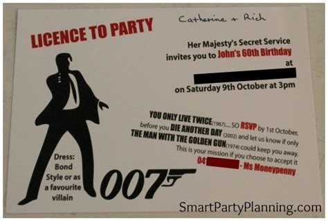 How To Host The Ultimate James Bond Theme Party