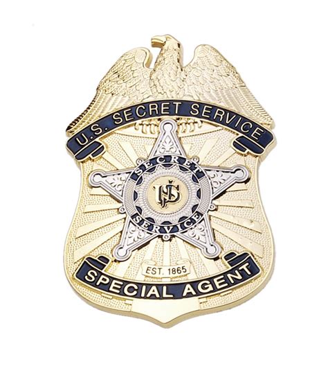 Accurate Repro U.S. Secret Service Special Agent Metal Badge-32476 U.S ...