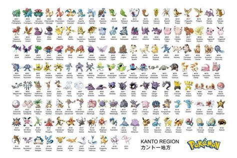 I love the Kanto region pokemon because that is where it all started ...