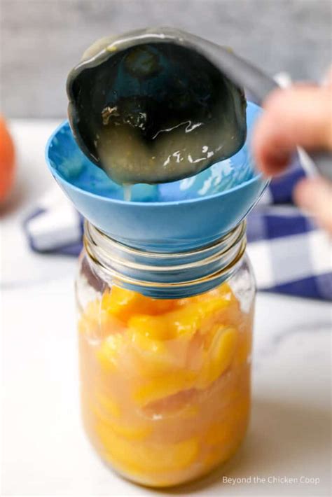 Canning Peach Pie Filling - Beyond The Chicken Coop