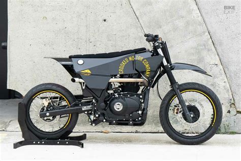 This Modified Royal Enfield Scram 411 Is Ready To Race