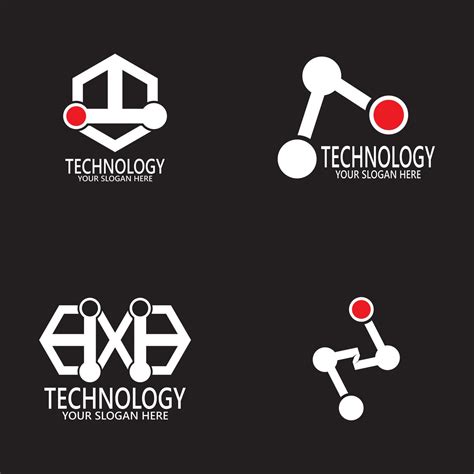 Technology logo design vector template 7255643 Vector Art at Vecteezy