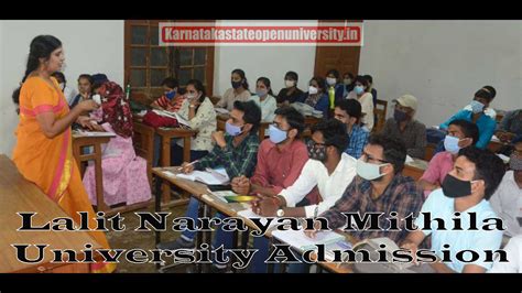 Lalit Narayan Mithila University Admission 2024 { Direct Link } (LNMU Darbhanga) Courses, Fees ...