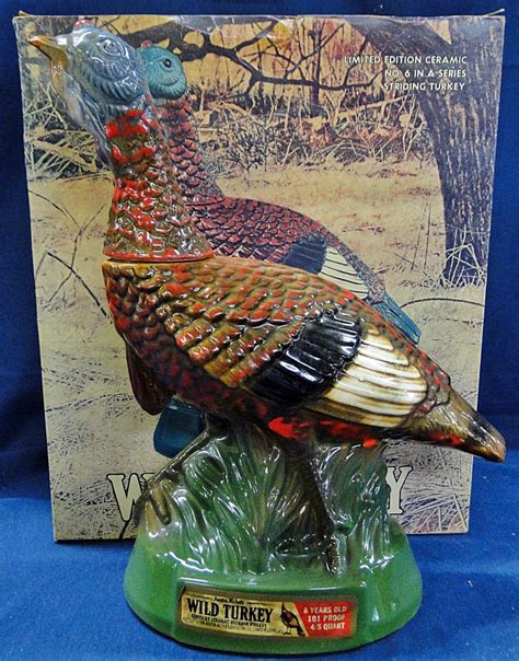 Limited Edition Wild Turkey Whiskey Decanter #6