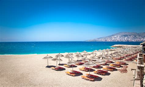 Beautiful Mango beach in Saranda, Albania. - Pelipecky