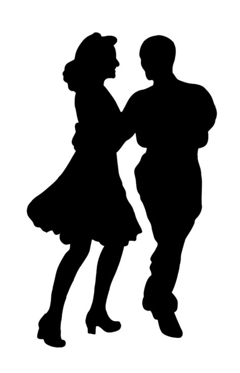 Couple Dancing Silhouette Free Stock Photo - Public Domain Pictures