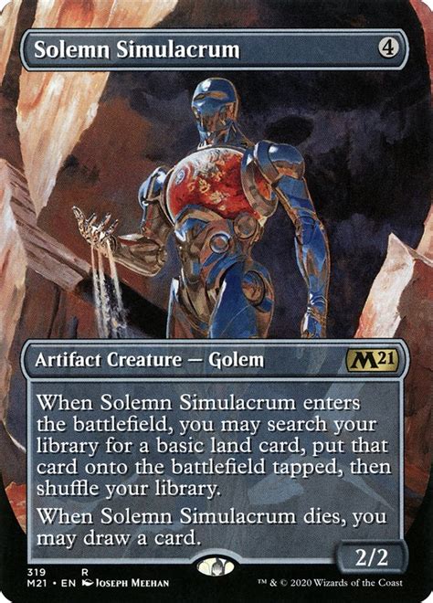 Solemn Simulacrum · Core Set 2021 (M21) #319 · Scryfall Magic: The Gathering Search