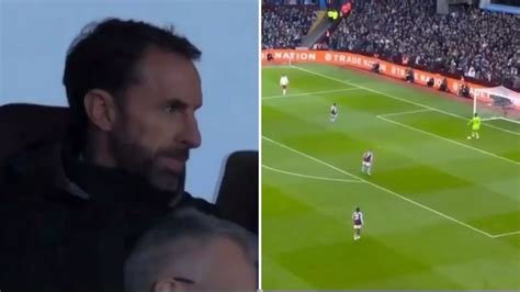 Aston Villa fans have savage reaction to seeing Gareth Southgate on the ...