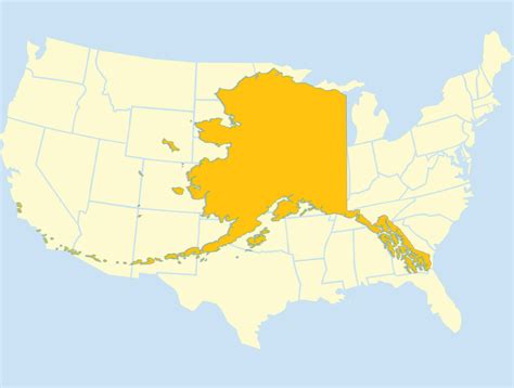 alaska map - Free Large Images