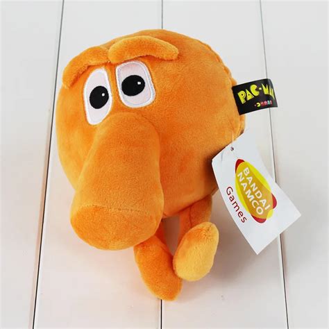 19cm New style Pixels Toys Q bert Yellow Qbert Ghost Pixels War Soft Stuffed Plush Toys Pendant ...