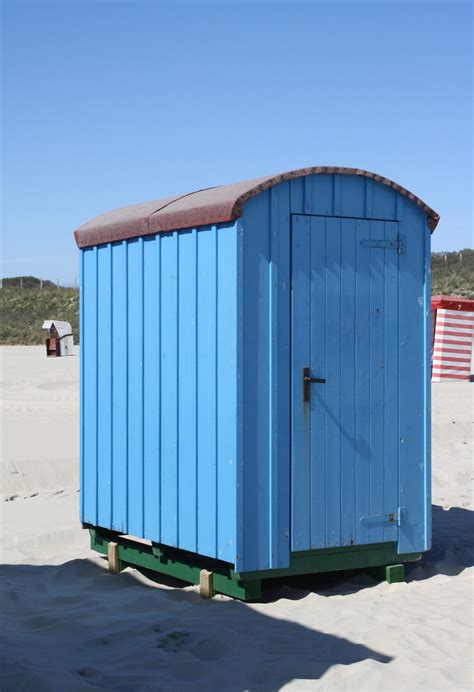 Free Images : building, barn, shed, summer, seaside, shack, facade, blue, shipping container ...