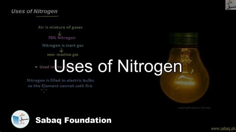 Uses Of Nitrogen