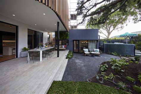 The Block Backyard by Ash & Lea featuring Millboard Decking