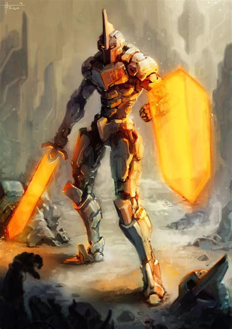 Mech Warrior by thiago-almeida on DeviantArt