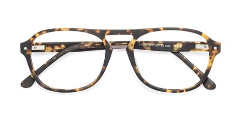 Gold Classic Metal Rectangle Eyeglasses - 9469