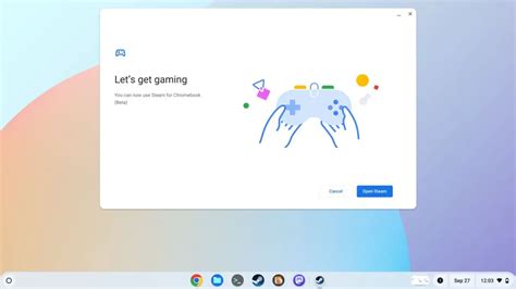 Steam on Chromebook comes to the ChromeOS 117 Stable Channel
