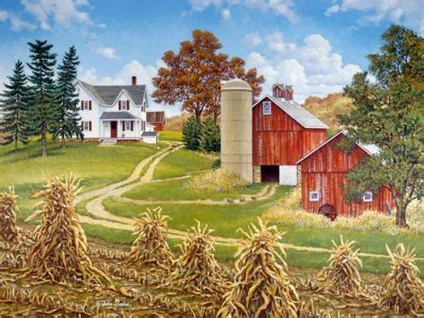 click for larger image | kansas in 2019 | Farm art, Farm paintings, Country art