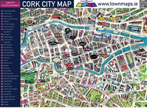 Cork City Map – Town Maps