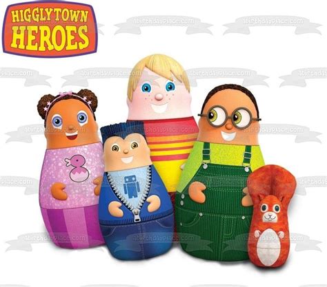 Higglytown Heros Eubie Wayne Twinkle Kip Fran Edible Cake Topper Image ...