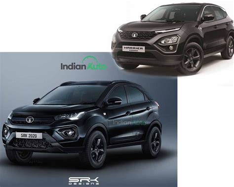 Harrier-inspired Tata Nexon Black Edition Imagined - VIDEO