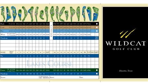 The Lakes Course Information - Wildcat Golf Club