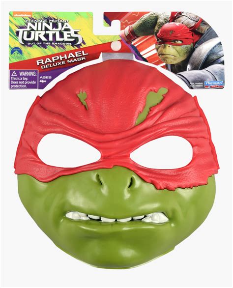 Raphael Teenage Mutant Ninja Turtle Mask, HD Png Download - kindpng