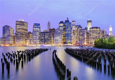 Manhattan skyline downtown — Stock Photo © sepavone #10831605