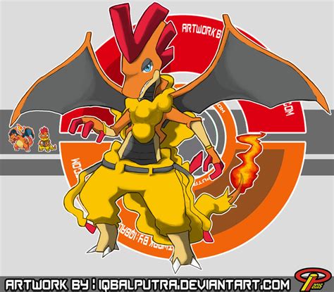 Pokemon Fusion : CHARIZARD x SCRAFTY by InfinitePieces on DeviantArt