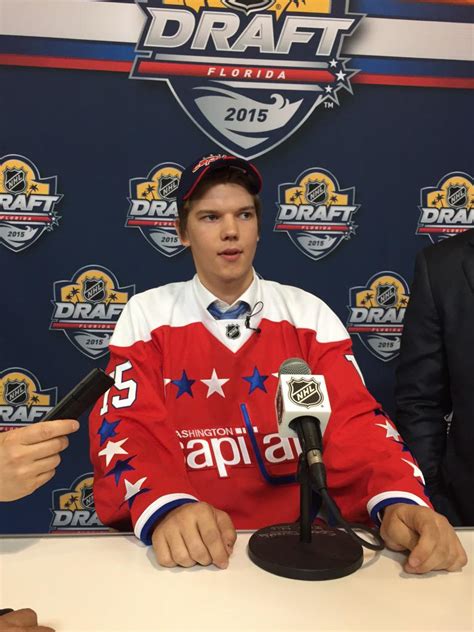 Capitals Select Goalie Ilya Samsonov with their First Round Pick | NoVa ...