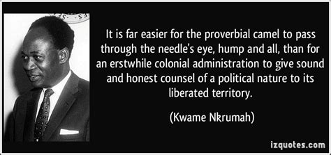 Quotes About Kwame Nkrumah Africa. QuotesGram