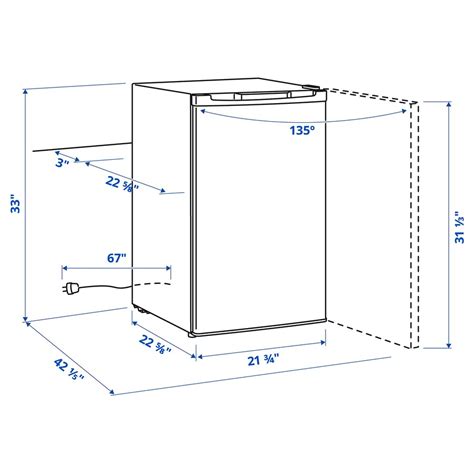 LAGAN fridge with freezer compartment, compact/white, 113 l (4.0 cu.ft) - IKEA CA