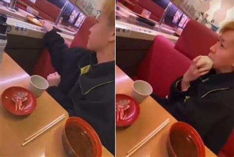 Sushi pranks in viral videos at Japan’s conveyor belt restaurants spark ...