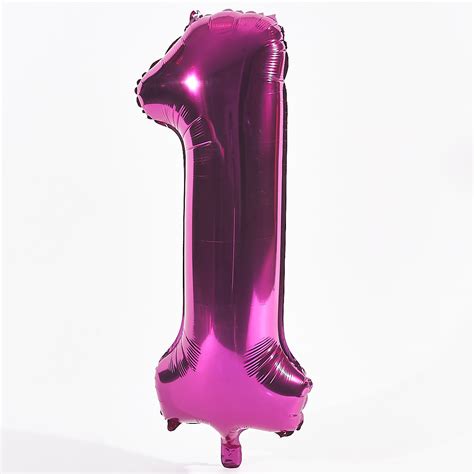 Buy Pink Number 1 Foil Giant Helium Balloon (Deflated) for GBP 6.99 | Card Factory UK