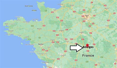 Où se trouve Bourges? Où se situe Bourges (Code postal 18000) | Où se ...