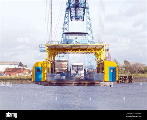 Middlesbrough Transporter Bridge Stock Photo - Alamy